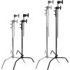 Kupo CS-40MKB 40" C Stand w/ Sliding Leg Kits (Black)