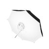 FOMEI Štúdiový dáždnik /Black/Silver 100 cm