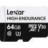 Lexar microSDXC High-Endurance UHS-I/U3/10 R100/W35 (V30) 64GB