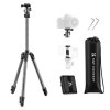 K&F 66 "/168cm Camera Tripod,Lightweight and Compact Aluminum Super Portable DSLR Tripod K&F Concept