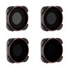 Action Camera Filter Set 4pcs HD (ND8/PL+ND16/PL+ND32/PL+ND64/PL) with Anti-reflection K&F Concept