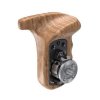 Left-Side Wooden Grip with ARRI Rosette 1891 SmallRig