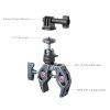 SmallRig Super Clamp Camera Mount Clamp with 360° Ballhead 4102 SmallRig