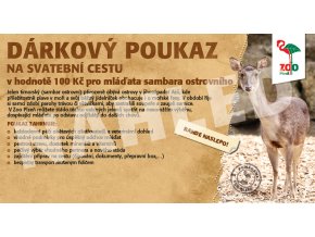 Darkovy poukaz sambarNAHLED