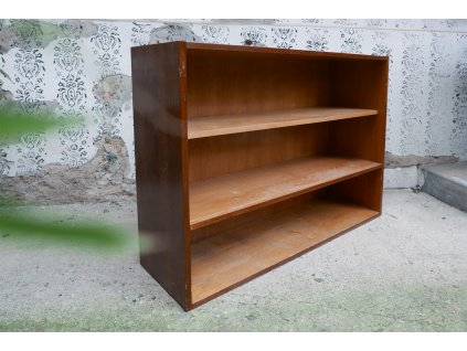 Tanned bookcase