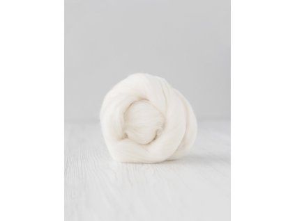 Extra fine merino 16 mic - Natural white