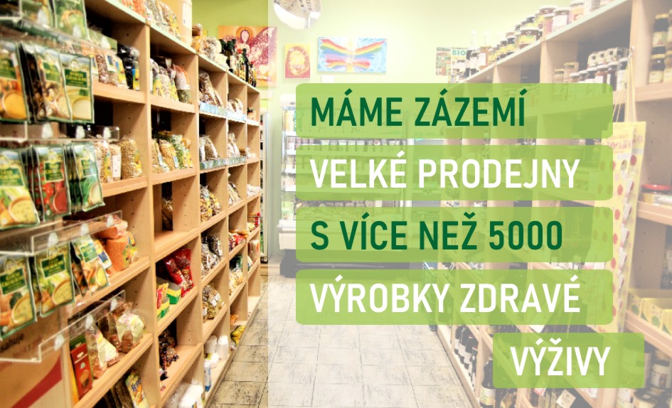 Máme zázemí kamenné prodejny...