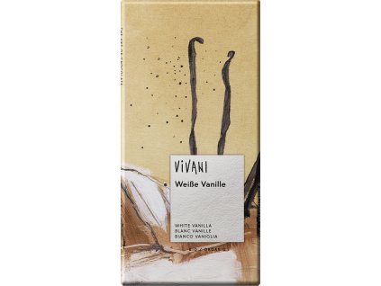 Bílá čokoláda s vanilkou VIVANI 80 g BIO