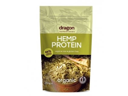 Dragon BIO RAW Konopný protein 200 g
