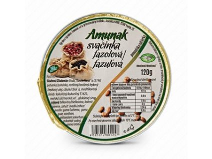 Svačinka fazolová 120 g AMUNAK