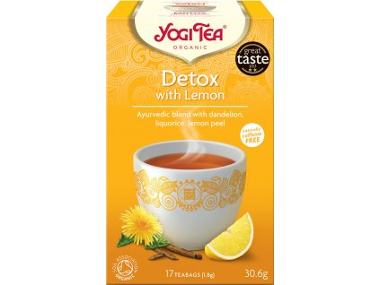 Očisti se citrónem Yogi Tea 17x1,8 g BIO