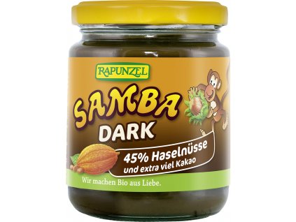 SAMBA DARK oříšková pomazánka RAPUNZEL 250 g BIO