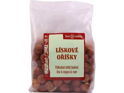 Lískové oříšky bio*nebio 200 g BIO