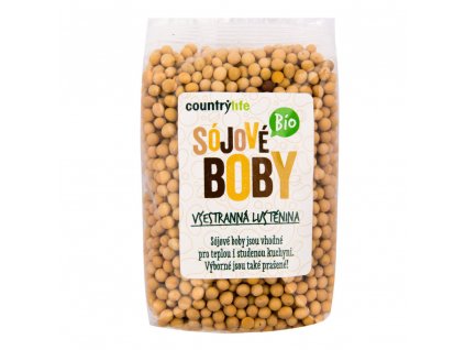 Sójové boby COUNTRY LIFE BIO 500 g