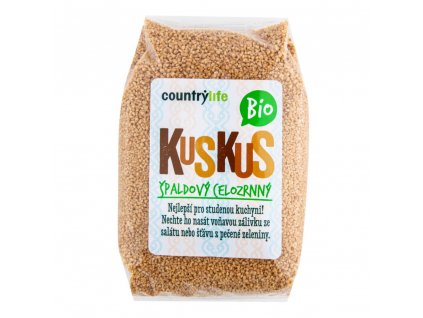 Kuskus špaldový celozrnný COUNTRY LIFE BIO 500 g