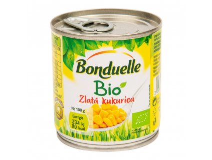 Kukuřice sterilovaná zlatá BONDUELLE BIO 150 g