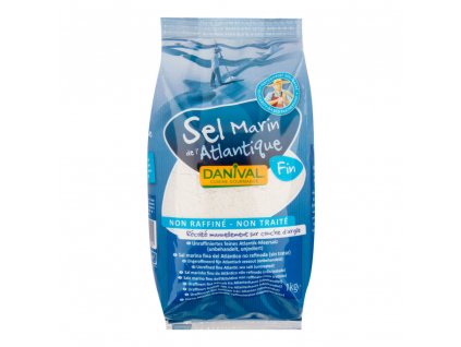Sůl mořská jemná DANIVAL 1 kg