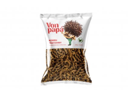 Těstoviny vřetena s Kombu řasou 250 g VON PAPA