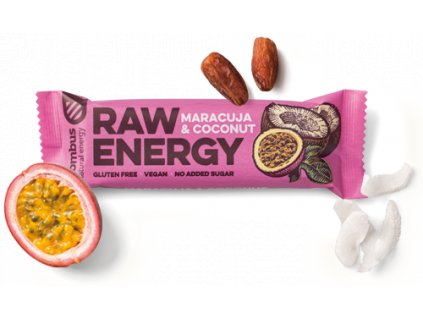 BOMBUS Raw Energy Maracuja 50 g