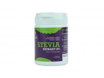 Stevia extrakt 97% Natusweet 20 g