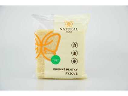 Křehké plátky rýžové NATURAL 75 g