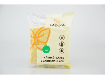 Křehké plátky s jarní zeleninou NATURAL 75 g