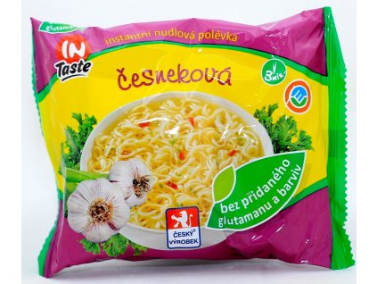 Polévka nudlová česneková 60 g IN TASTE