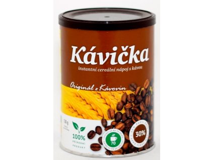 Kávička granulovaná 130 g dóza KÁVOVINY