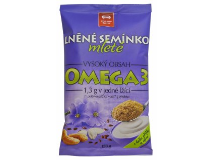 Lněné semínko mleté ochucená 150 g SEMIX