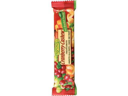 Tyčinka brusnice-kešu 40 g BIO RAPUNZEL