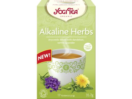 Čaj Zásadité bylinky 17x2,1 g BIO YOGI TEA