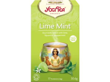 Čaj Limetka Máta 17x1,8 g BIO YOGI TEA