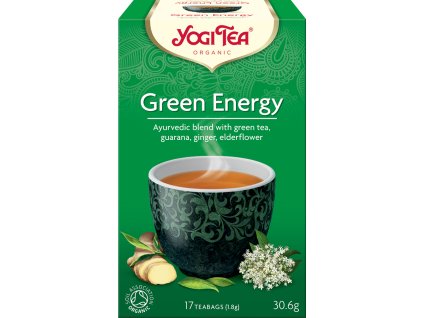 Čaj Zelená energie 17x1,8 g BIO YOGI TEA