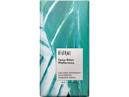 Čokoláda hořká máta 100 g BIO VIVANI