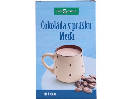 Čokoláda v prášku MÉĎA 150 g BIO BIO-NEBIO
