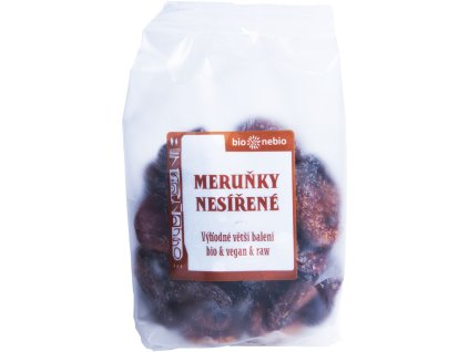 Meruňky sušené nesířené 300 g BIO BIO-NEBIO