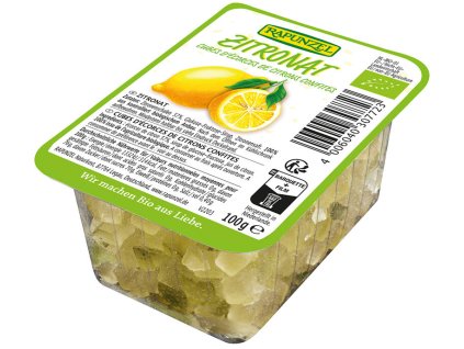 Kandovaná citrónová kůra RAPUNZEL 100 g BIO