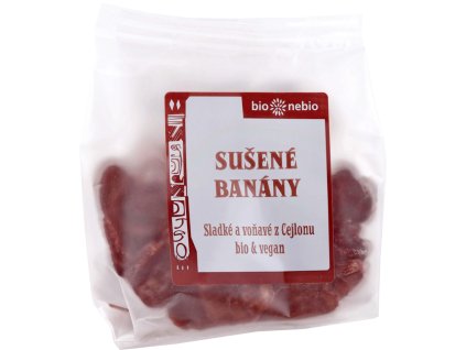 Banány sušené plátky 100 g BIO BIO-NEBIO