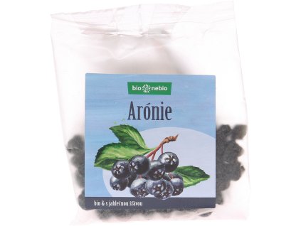 Arónie sušená s jablečnou šťávou 100 g BIO BIO-NEBIO