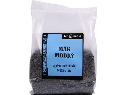 Mák modrý český 200 g BIO-NEBIO