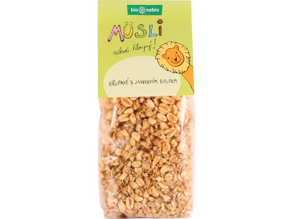 Müsli Nebuď hloupý! Křupavé s javorovým sirupem 270 g BIO