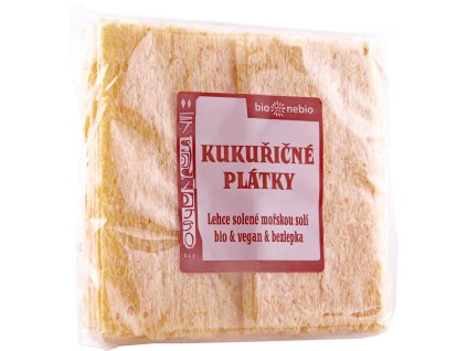 Plátky křupavé kukuřičné 100 g BIO BIO-NEBIO