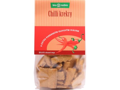 Krekry chilli se slunečnicovým olejem 130 g BIO BIO-NEBIO