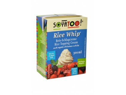 Soyatoo Šlehačka rýžová ke šlehání 300 ml BIO, VEGAN