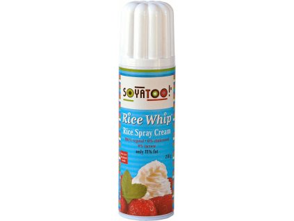 Soyatoo Šlehačka rýžová ve spreji 250 ml BIO, VEGAN