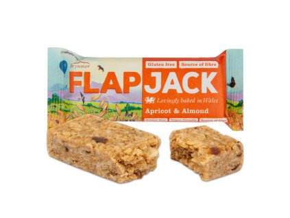 Flapjack ovesný meruňka-mandle bezlepkový BRYNMOR 80 g