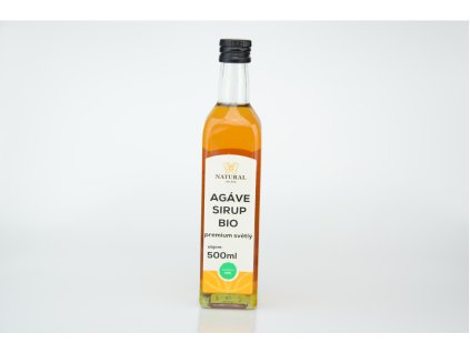 Agáve sirup BIO světlý premium NATURAL 500 ml