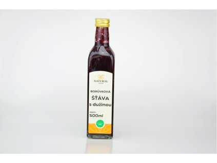 Borůvková šťáva NATURAL 500 ml