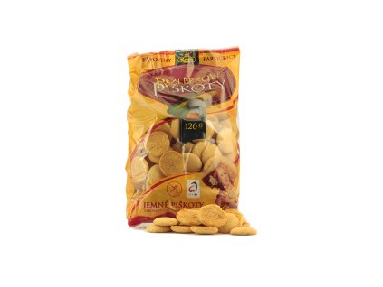 Piškoty bezlepkové 120 g KÁVOVINY