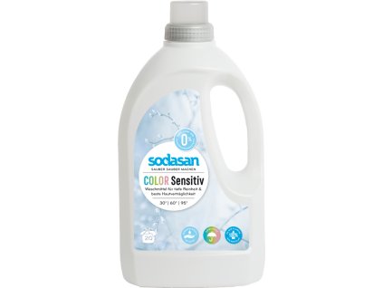 Prostředek prací tekutý COLOR SENSITIV SODASAN 1,5 l
